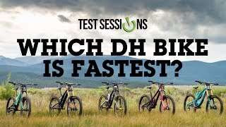 WHICH BIKE IS FASTEST 5 of the Best 275 Downhill Mountain Bikes Raced amp Reviewed [upl. by Onimixam433]