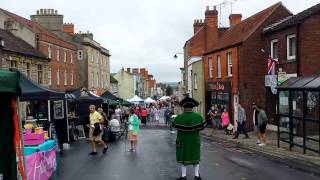 Town Crier in action  Glastonbury [upl. by Lauralee]