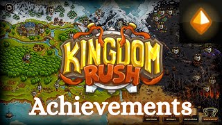 Kingdom Rush  Achievements  SUNBURNER [upl. by Leahcimnaj678]