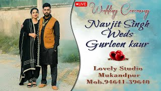 Navjit Singh Weds Gurleen Kaur  Wedding Ceremony  Video By Lovely Studio Mob 9464139640 [upl. by Enimisaj]