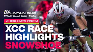 Mens XCC Race Highlights Snowshoe USA  UCI Mountain Bike World Series [upl. by Akel996]