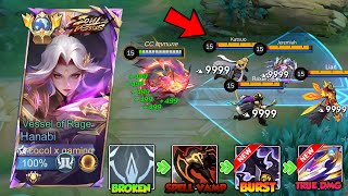 FINALLY NEW HANABI BEST BROKEN BUILD IN SOLO RANK🔥 HANABI NEW META BUILD 2024 [upl. by Shaya124]