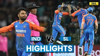 IND Vs SL Highlights 3rd T20 Suryakumar Rinku Singh Helps India To Beat Sri Lanka In Super Over [upl. by Laktasic]