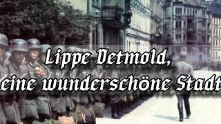 Lippe Detmold eine wunderschöne Stadt German Soldiers Song  With Lyrics [upl. by Aned955]