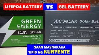 ANO ANG PINAGKAIBA SA GEL BATERY AT LIFEPO4 BATTERY [upl. by Brendis955]