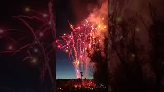 Weinfest Sand am Main 2022 Feuerwerk Teil 1 [upl. by Anisah626]