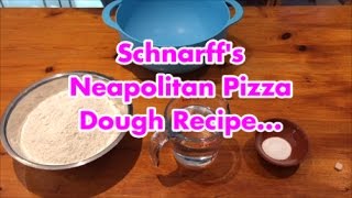 My Easy Authentic Neapolitan Pizza Dough Recipe [upl. by Melda]