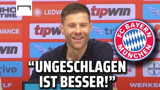 Verpasster BayernRekord Da muss Xabi Alonso lachen  Bayer Leverkusen [upl. by Zeena]