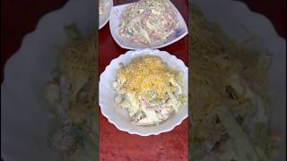 Korolevskiy salat рецепты foodblog uzbekfood mazzali salatlar салаты [upl. by Fassold196]