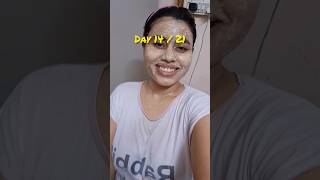 HOME REMEDIES besan ricewater facepackGlowing skinDIY natural scrub shortsskincareminivlog [upl. by Auric]