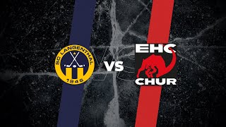 MyHockey League  SC Langenthal vs EHC Chur [upl. by Berriman928]