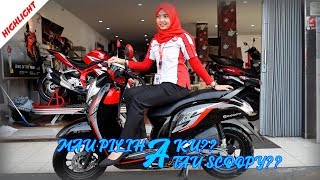 Honda  Wujud Scoopy Sporty 2019 DARI DEKAT [upl. by Ellenyl549]