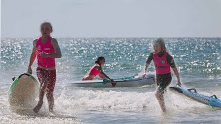 Learning New Skills  Woolgoolga SLSC Nipper Clinic [upl. by Gilligan661]