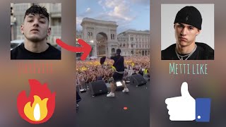 PAKY DIFENDE RONDO DURANTE IL CONCERTO IN DUOMO PER I CORI CONTRO SAN SIRO DAL PUBBLICO 😱🔥 [upl. by Anatolio]