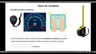 4 Variables discretas y continuas [upl. by Deragon891]