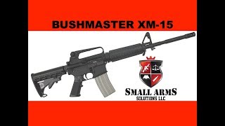 Bushmaster XM15 Standard 16” A2 Patrolman’s Carbine [upl. by Polivy590]