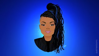 Janet Jackson Appreciation Day Annual Promo  Cartoon Illustrations 2024 [upl. by Frazer]