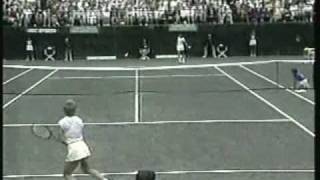 Chris Evert d Gabriela Sabatini  1985 Family Circle Cup Tennis Birth of Sabatini [upl. by Ettener]