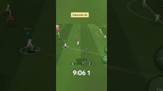 Ronaldinho Goal pes pesmobile efootball football [upl. by Retla]