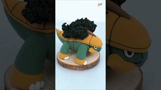 Creating Amazing Grotle Pokémon Clay Art  Creative Clay Art Tutorial PokemonArt ClayTutorial [upl. by Avalsorim763]