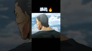 Baki vs Yanagi🔥part 2  anime animemoments animeshorts baki yujiro shorts martialarts viral [upl. by Ahsenor]