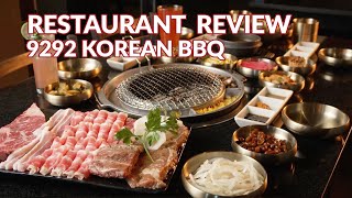 Restaurant Review  9292 Korean BBQ  Atlanta Eats [upl. by Zanas294]