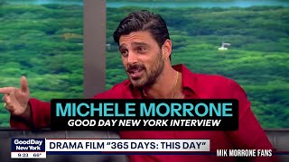 Michele Morrone talks quotThe Next 365 Daysquot on quotGood Day New Yorkquot [upl. by Nyhagen747]