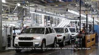 Stellantis Cuts Detroit SUV Production due to California Emissions Rules [upl. by Alexine840]