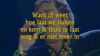 Andre Hazes  Het Laatste Rondje De Hoogste Tijd 1981 karaoke [upl. by Wehtta]