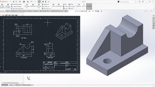 How to Convert AutoCAD to Solidworks [upl. by Scholem412]