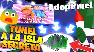 COMO VIAJAR A LA ISLA SECRETA POR EL PORTAL EN ADOPT ME ROBLOX [upl. by Aihsyn]