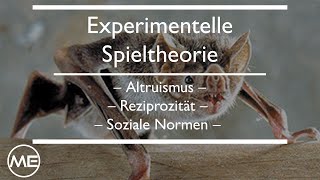 Experimentelle Spieltheorie  Entscheidungsökonomik  KOMPAKT Teil 25 [upl. by Earaj]