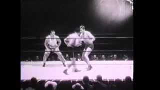 Nick Lutze vs Pio Pico 8111937 professional wrestler vs boxer MMA Los Angeles [upl. by Mcclimans]