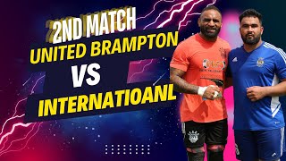 2nd Match International VS United Brampton  United Brampton Kabaddi Cup July 27th 2024 [upl. by Aicilram]