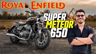 ORTA SİKLET YENİ CRUSİER  ROYAL ENFIELD SUPER METEOR 650 [upl. by Sedgewinn]