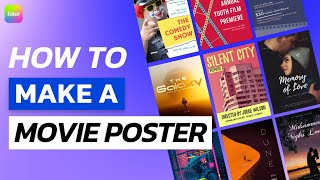 How to Make A Movie Poster [upl. by Ainavi887]