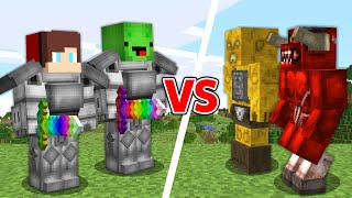 Overpowered WEAPONS vs BOSSES in Minecraft Challenge  Maizen [upl. by Rivard]