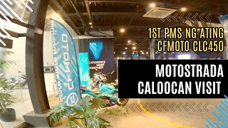 MotoStrada Caloocan Visit  CFMOTO CLC450 [upl. by Karon]