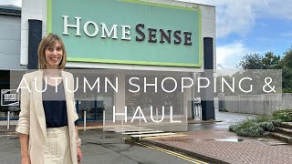 HOMESENSE NEW IN FOR AUTUMN 🍂 Come Shop With Me in HomeSense  Haul [upl. by Copland]