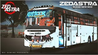 ZEDASTRA MOD RELEASED bussidmod bussid mzthamburanofficial [upl. by Yelkao]