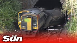 Salisbury train crash Investigation begins after 17 are treated in hospital [upl. by Enairb]