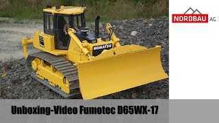 Unboxing Fumotec Komatsu Dozer D65WX17 [upl. by Eibo155]