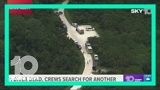 1 diver dead another missing at Buford Springs [upl. by Nason]