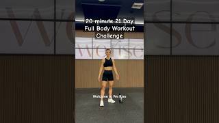 Day 1 of WeRise App 21 Day Full Body Workout Challenge  WeRise App for full challenge [upl. by Dihsar]