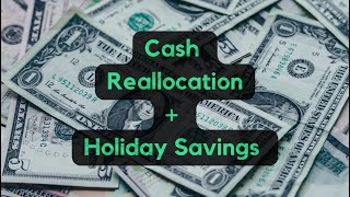 Cash Reallocation  Holiday Savings  cashbudgeter lowincomesavings savingschallenges [upl. by Bbor]