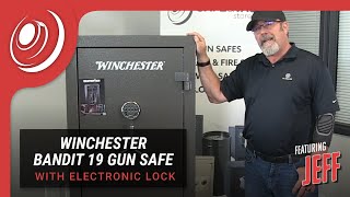 Winchester Bandit 19 Gun Safe with Electronic Lock [upl. by Hakon777]