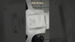 ipad 10 gen unboxing and installing [upl. by Danete36]