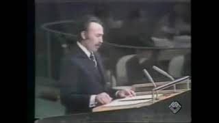 Le Président Houari Boumediene à lONU avril 1974 [upl. by Llenoj232]