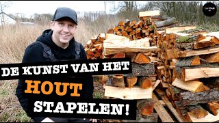 Haardhout stapelen als een PRO [upl. by Letsou]