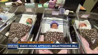 Idaho House approves bill exempting breastfeeding mothers from indecency law [upl. by Ainod]